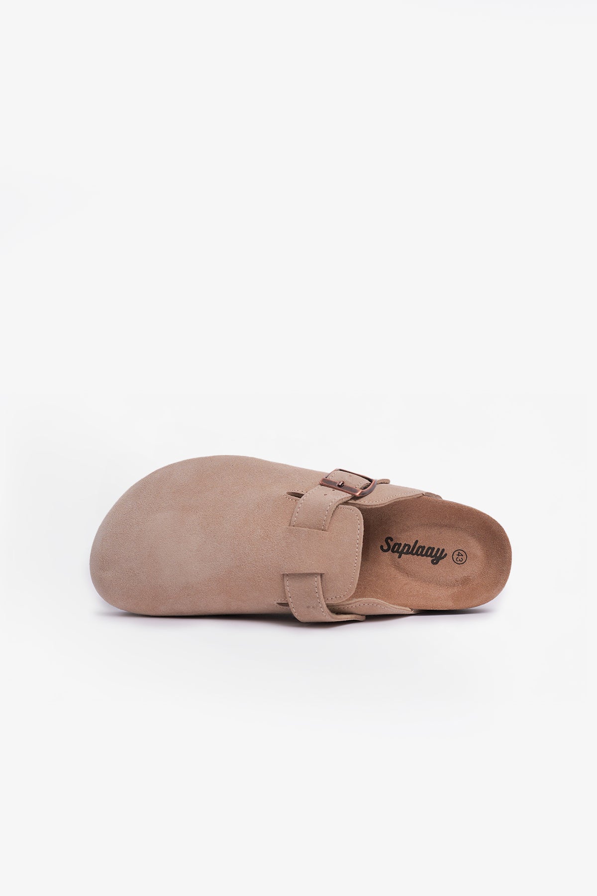 Birkener Clogs Light Beige Suede