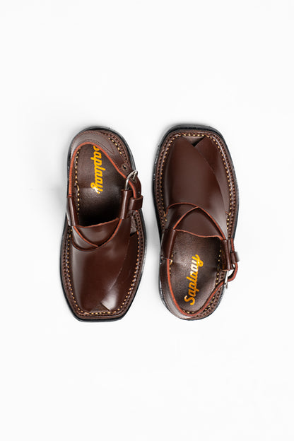 Kids Charsadwal Dark Brown