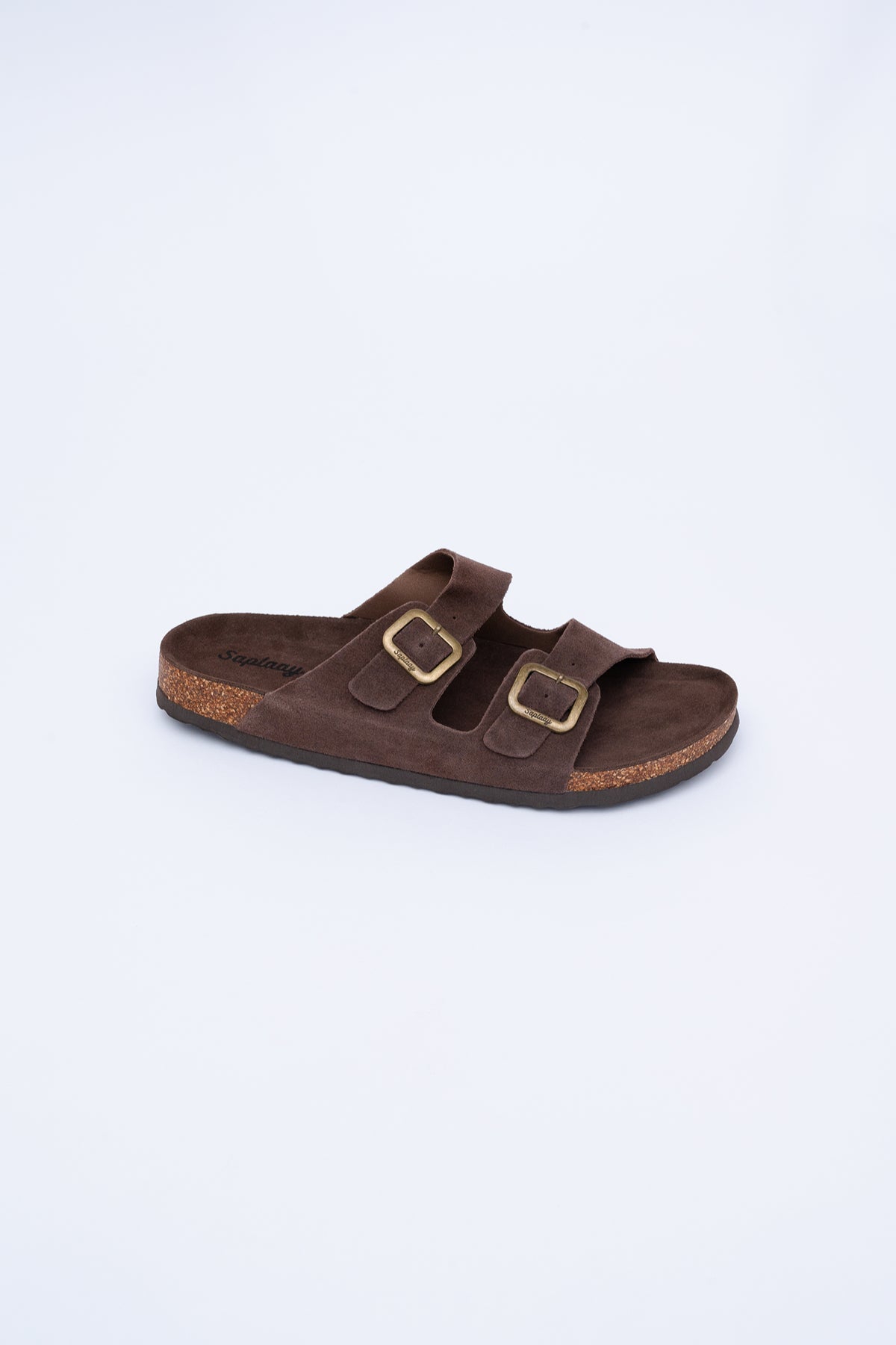 Birkener Slides Dark Brown