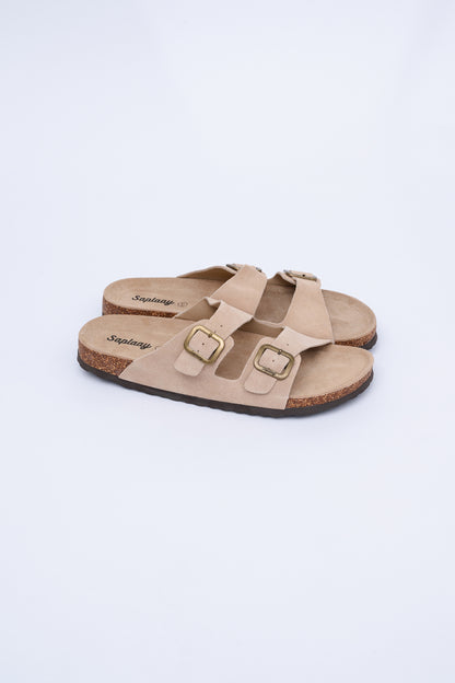 Birkener Slides Light Beige