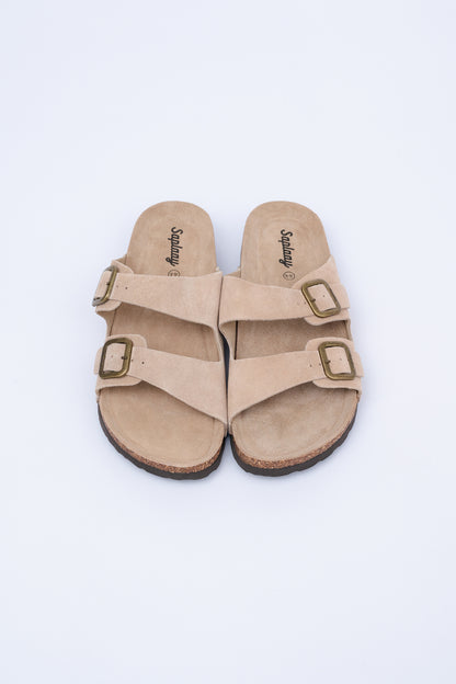 Birkener Slides Light Beige