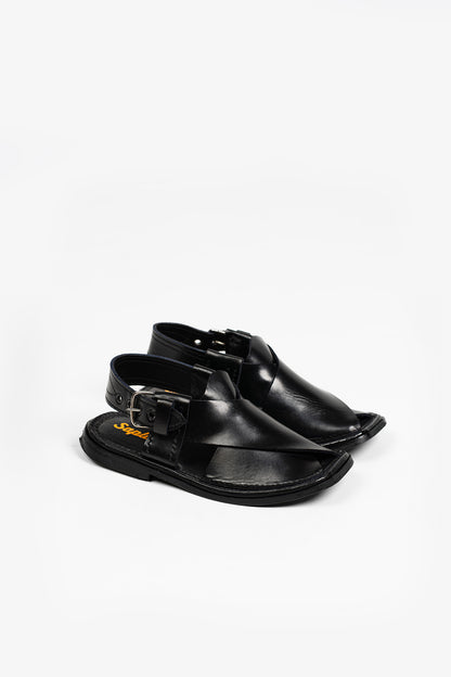 Kids Charsadwal Plain Black