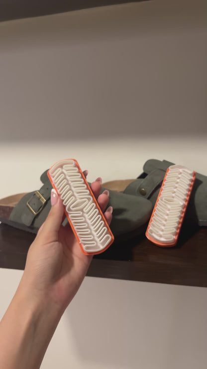 White Rubber Shoe Brush